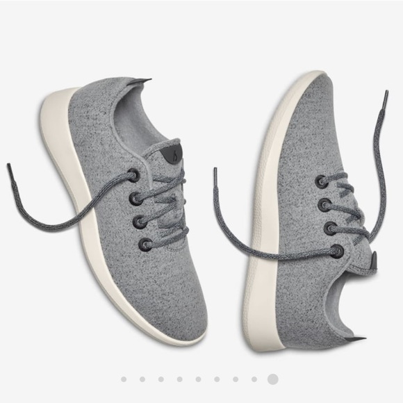 ALLBIRDS Wool Tennis Shoes Sneakers Gray Women’s 8 - Picture 2 of 9